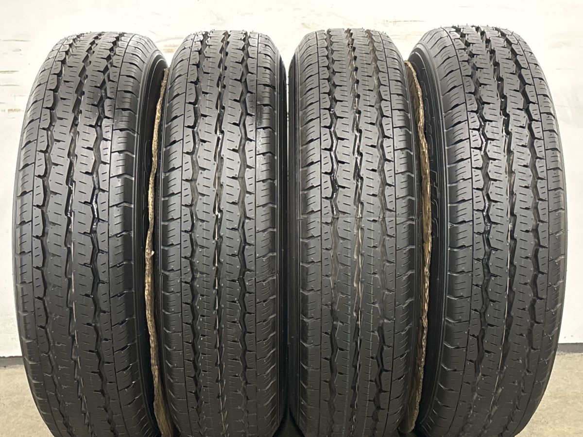 トヨタ プロボックス純正タイヤ 新車外し 155/80R14 4本セット カバー