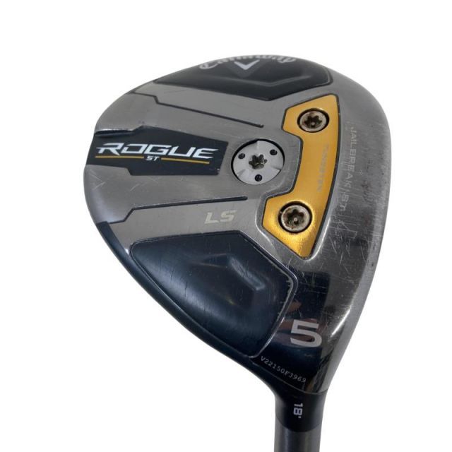 【中古】 キャロウェイ ROGUE ST LS 5W フェアウェイウッド FW TENSEI 55 for CW(ROGUE ST FW) (フレックスSR) メンズ 男性用 右利き 右用 Cランク ゴルフクラブ