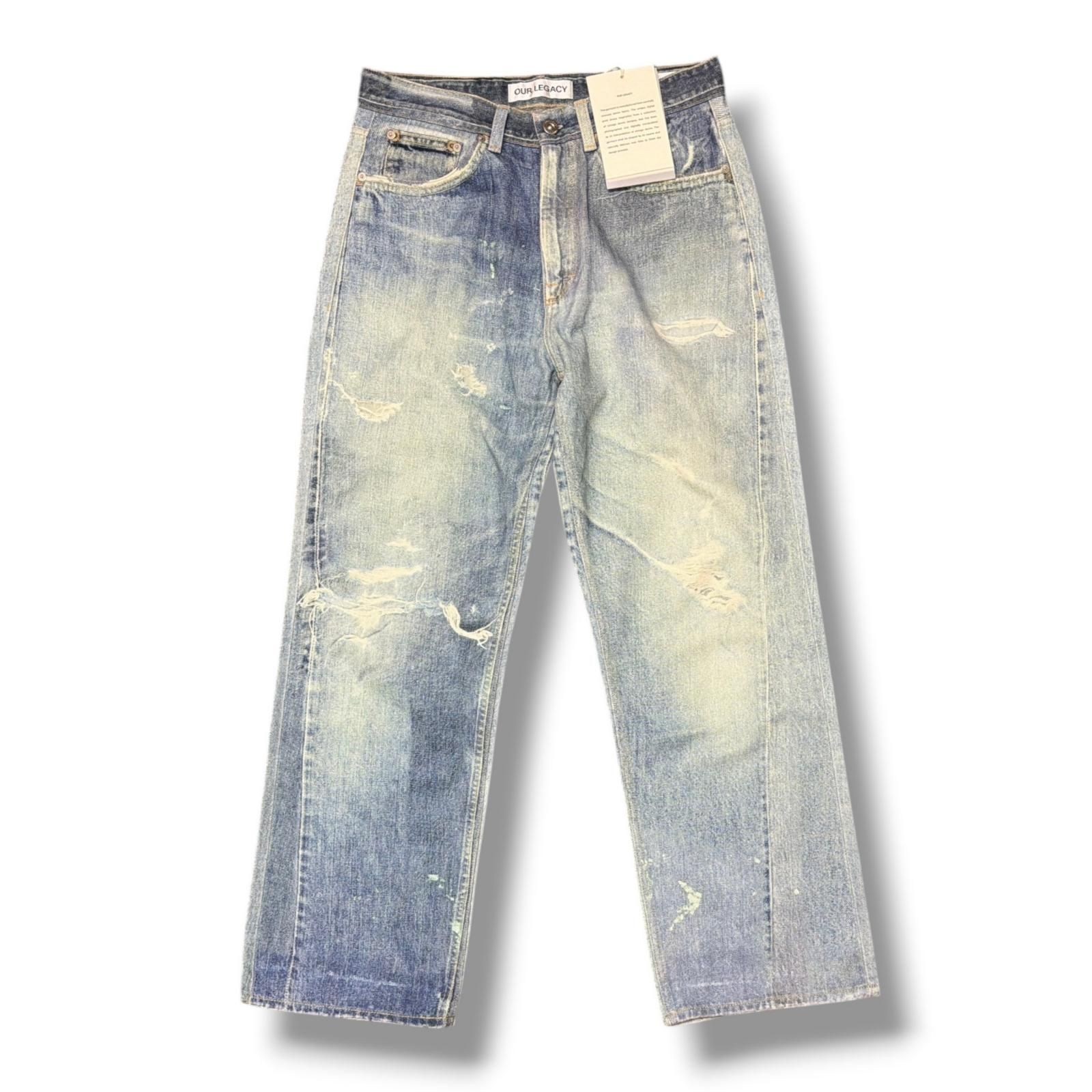 参考上代98000円 Our Legacy 26SS THIRD CUT Digital Denim Print