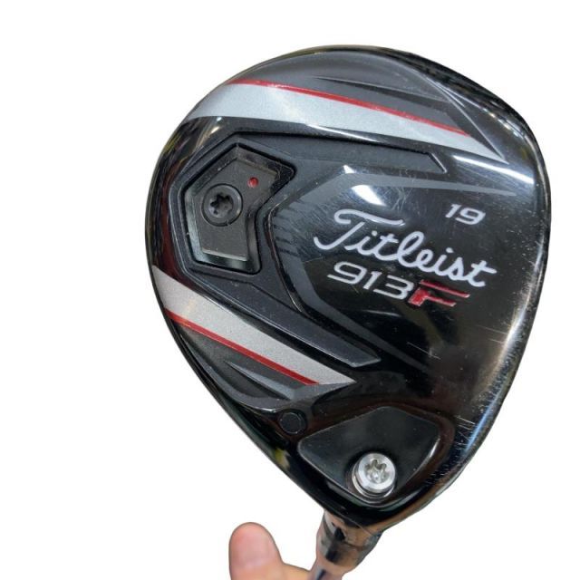 【中古】 タイトリスト 913 F 19° フェアウェイウッド FW Tour AD GT-7 (フレックスS) メンズ 男性用 右利き 右用 Cランク ゴルフクラブ