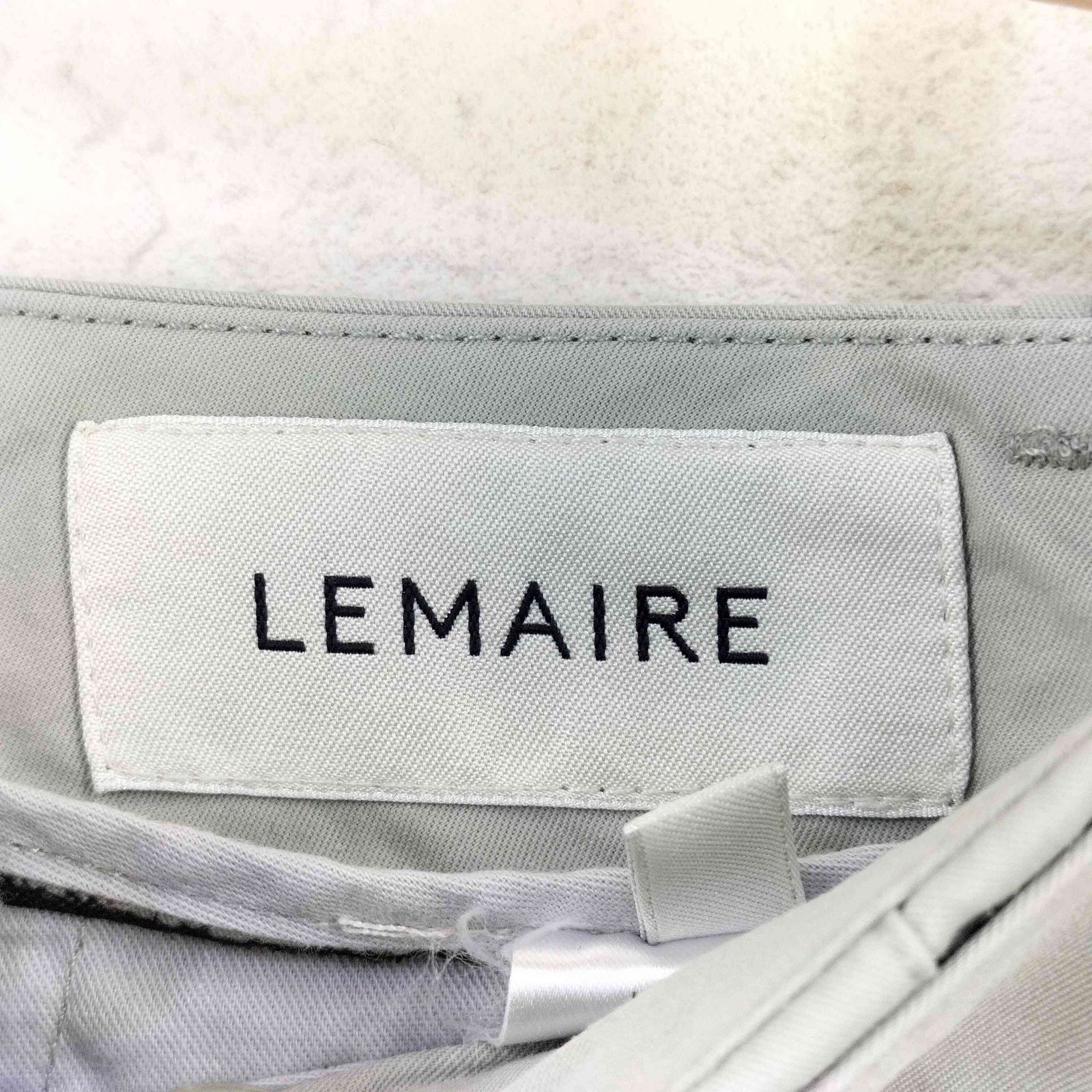ルメール LEMAIRE 2タックベルテッドワイドパンツ メンズ 48 - メルカリ
