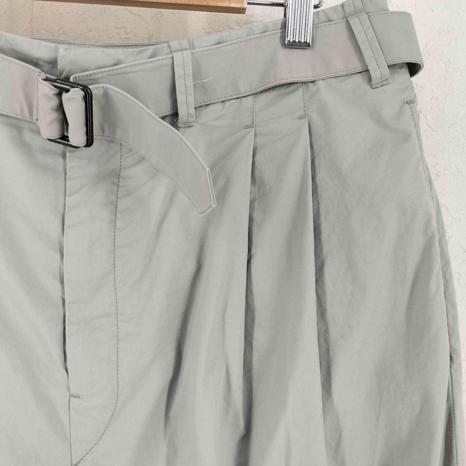 ルメール LEMAIRE 2タックベルテッドワイドパンツ メンズ 48 - メルカリ