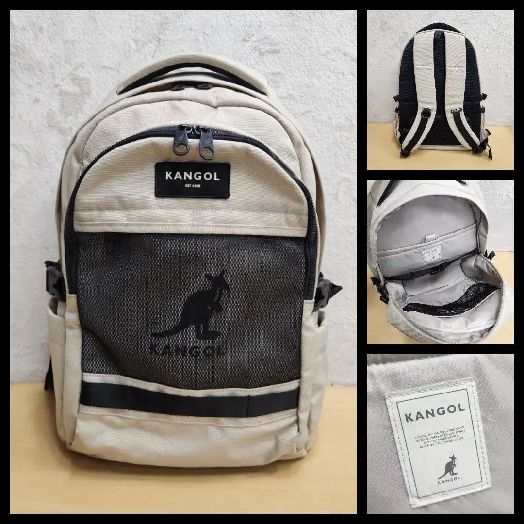 正規品 kangol カンゴール バッグ ユニセックス カジュアル バックパック 学生 本 バッグ
