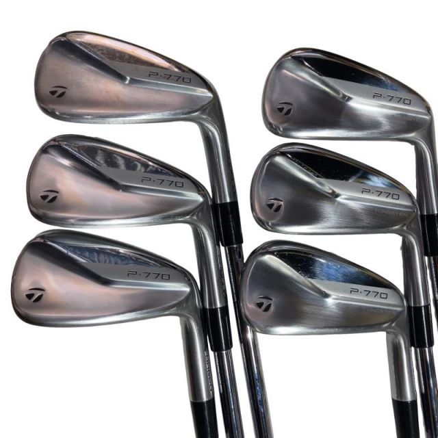 【中古】 テーラーメイド Taylor Made P・770(2020) 6S アイアンセット IR NS PRO MODUS3 TOUR105 (フレックスS) メンズ 男性用 右利き 右用 Cランク ゴルフクラブ