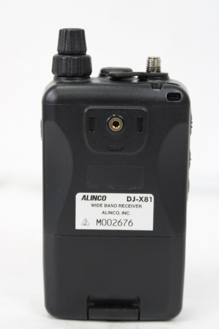 アルインコ DJ-X81 ハンディレシーバー ALINCO アマチュア 無線機