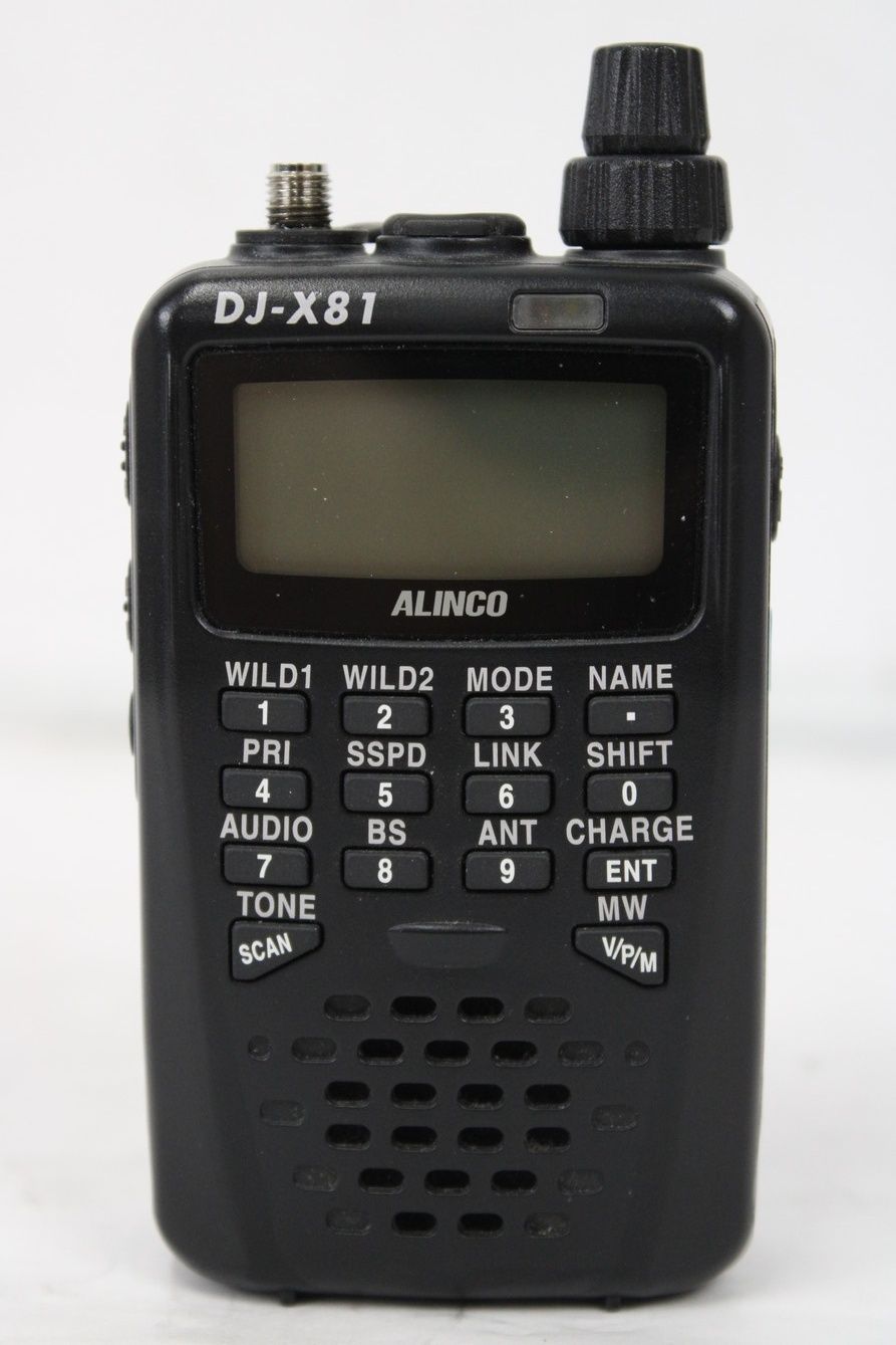 アルインコ DJ-X81 ハンディレシーバー ALINCO アマチュア 無線機