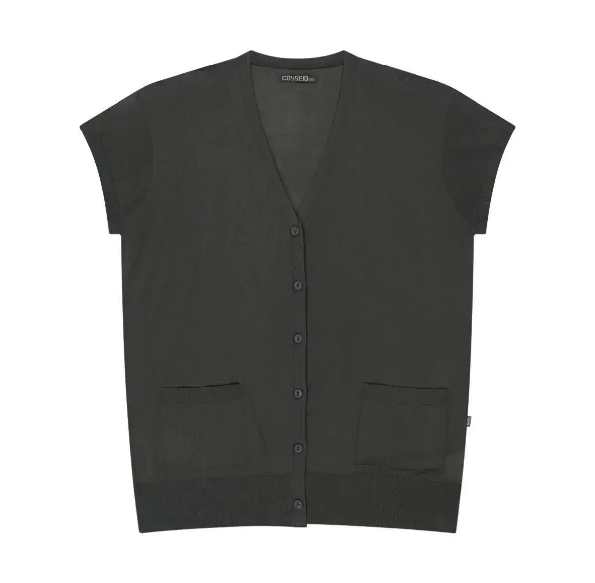(新品) ISSEY MIYAKE イッセイミヤケ 038 ハーフスリーブ チャコール