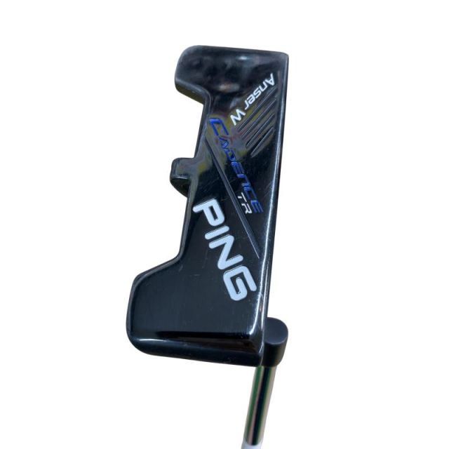 【中古】 ピン CADENCE TR Anser W(青) 35インチ パター PT スチール (フレックスその他) メンズ 男性用 右利き 右用 Cランク ゴルフクラブ