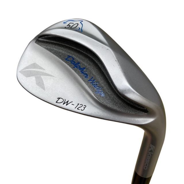 【中古】 キャスコ Dolphin Wedge DW-123 シルバー 50° ウェッジ WG Dolphin DP-231 (フレックスその他) メンズ 男性用 右利き 右用 Cランク ゴルフクラブ