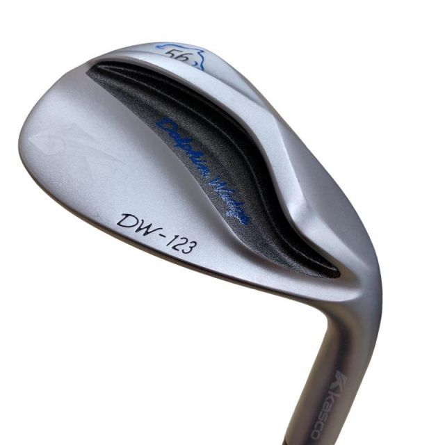 【中古】 キャスコ Dolphin Wedge DW-123 シルバー 56° ウェッジ WG Dolphin DP-231 (フレックスその他) メンズ 男性用 右利き 右用 Cランク ゴルフクラブ