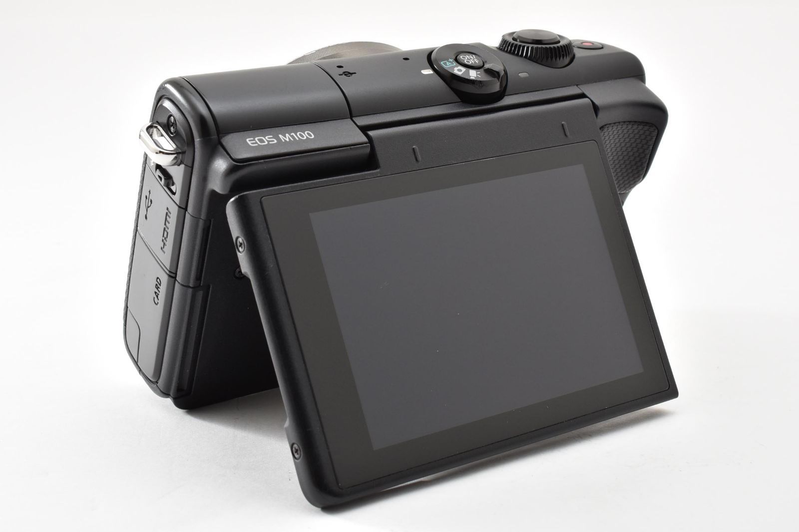 ■CANON(キヤノン)　EOS M100 ボディ ☆美品☆ キヤノン Canon EOS M100 ボディ ブラック 《バッテリー