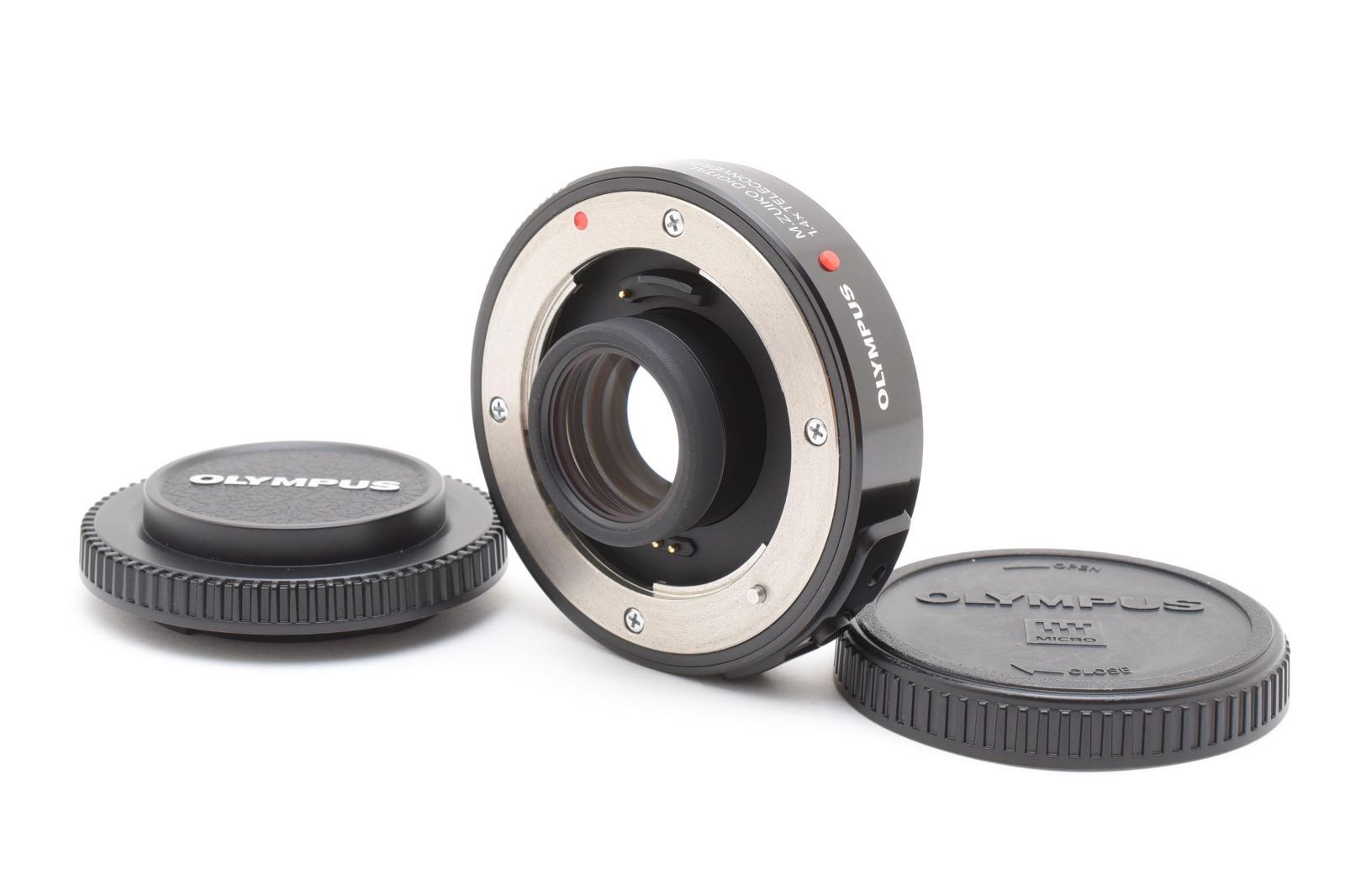 ★新品級★ オリンパス OLYMPUS M.ZUIKO DIGITAL 1.4x TELECONVERTER MC-14 《前後キャップ付！》★完動品★ #A606124