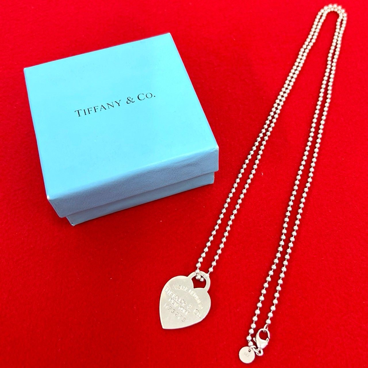極 美品 TIFFANY&Co. ティファニー リターントゥ ティファニー ハート