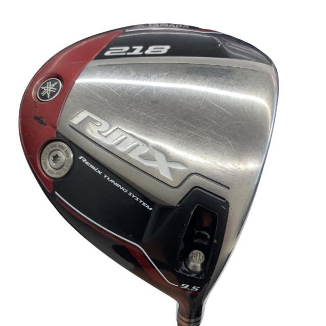 【中古】 ヤマハ RMX 218 9.5° ドライバー DR 純正特注シャフト (フレックスX) メンズ 男性用 右利き 右用 Dランク ゴルフクラブ