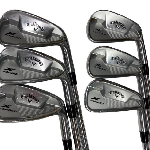 【中古】 キャロウェイ X FORGED STAR(2021) 6S アイアンセット IR NS PRO 950GH neo (フレックスS) メンズ 男性用 右利き 右用 Cランク ゴルフクラブ