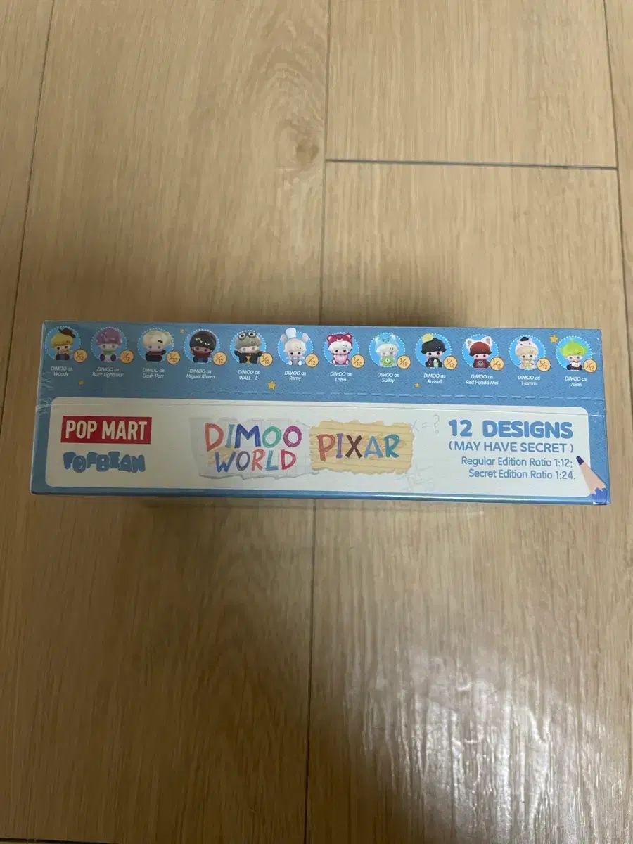 未開封 POP MART（ポップマート） ディムー（ディムー） WORLD x Pixar（ピクサー） シリーズ POP BEAN フルセット