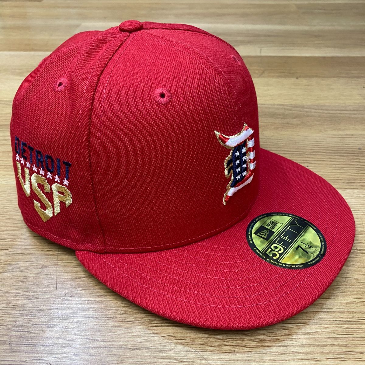 独立記念日モデル NEWERA ニューエラ 59FIFTY デトロイト タイガース Detroit Tigers 赤 (10-13)
