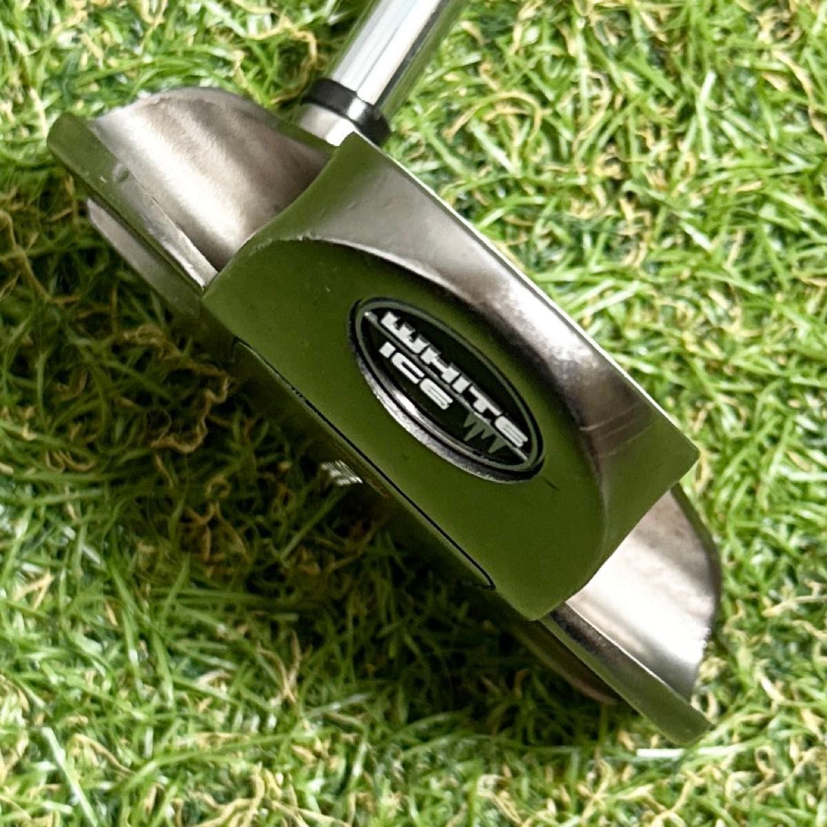 A在】中尺 オデッセイ ホワイトアイス 2-ball MID パター37インチ
