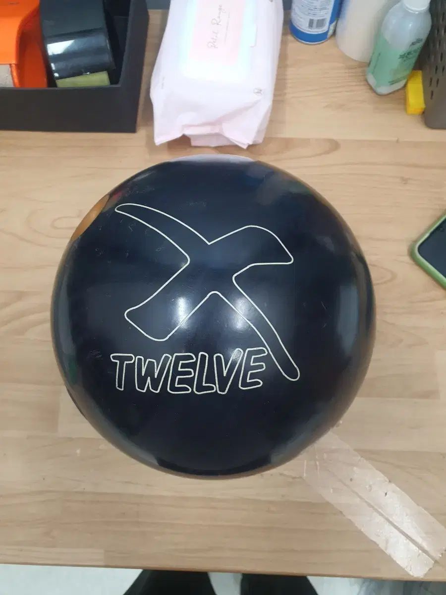 中古ボーリングボール 15p X トゥエルブ