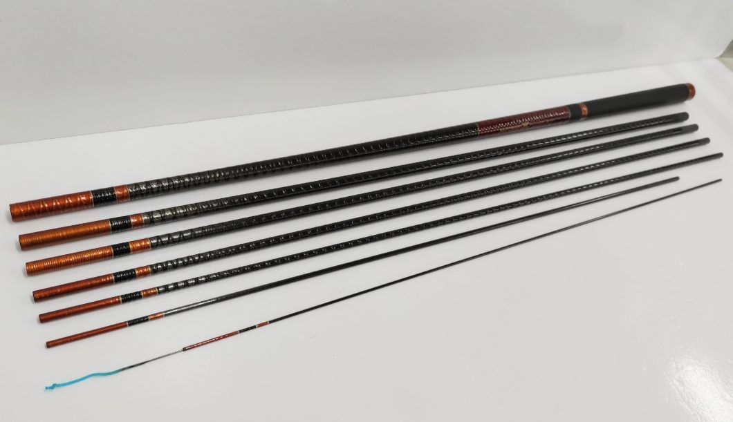 超美品】シマノ ハイパワーX プロセレクト 小継寒流 44（01）名竿 昭和