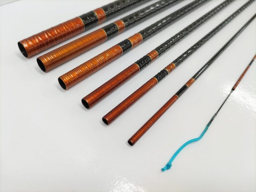 超美品】シマノ ハイパワーX プロセレクト 小継寒流 44（01）名竿 昭和