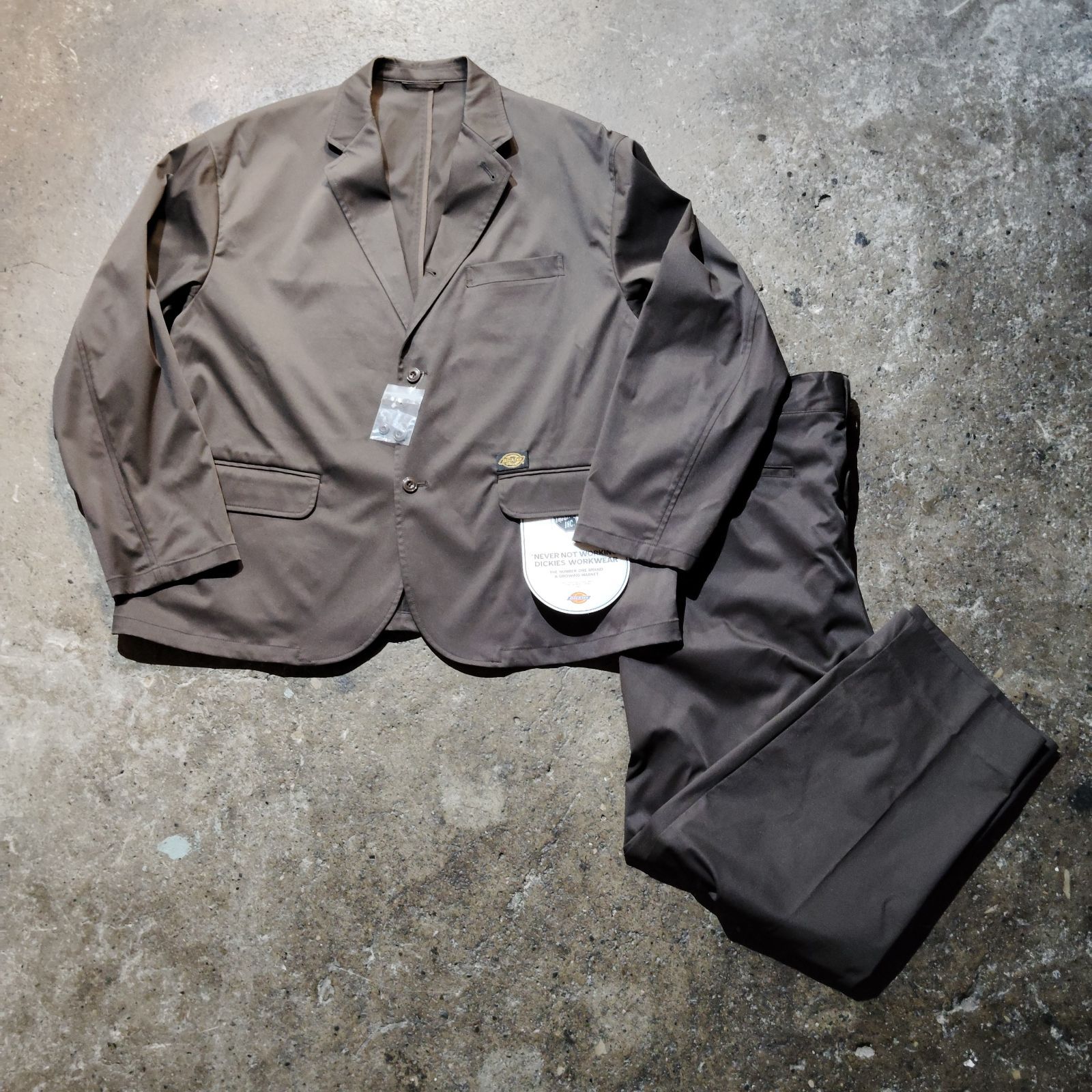 TRIPSTER 25ss × Dickies セットアップ ブラウン XL トリップスター