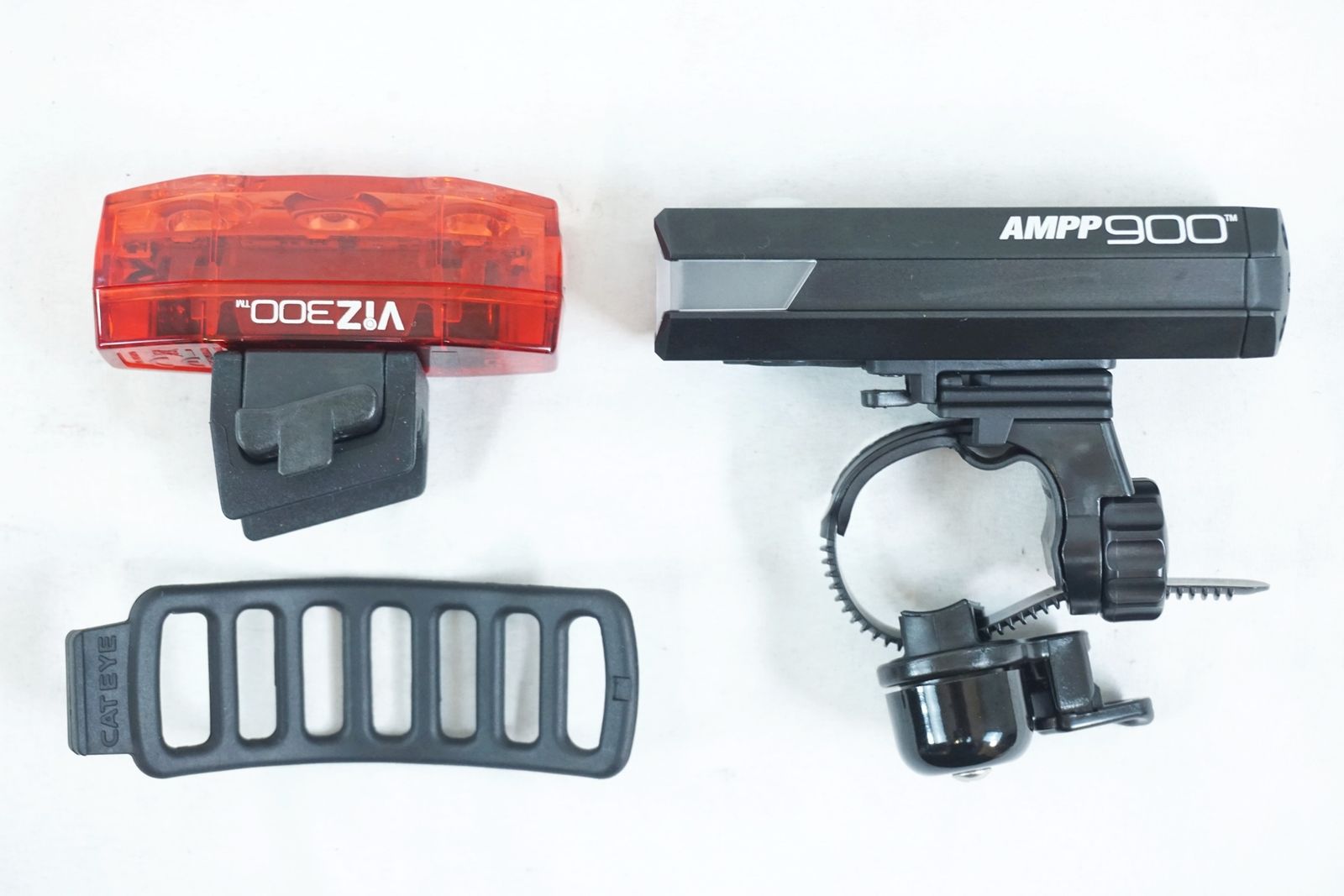 送料込み 1年程使用の中古 CATEYE AMPP900＆VIZ300 爆光 送料込み 1年