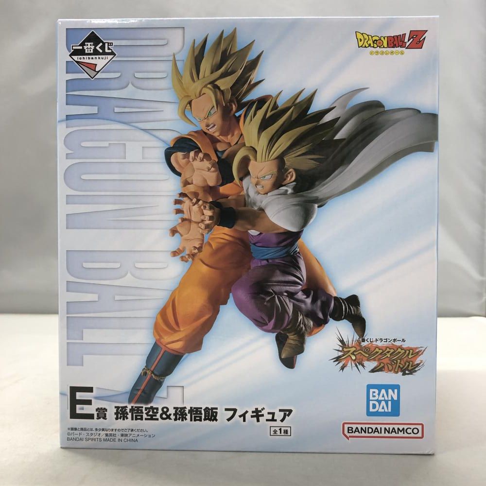【中古】バンダイ 孫悟空＆孫悟飯 一番くじ ドラゴンボール スペクタクルバトル E賞 フィギュア[15]