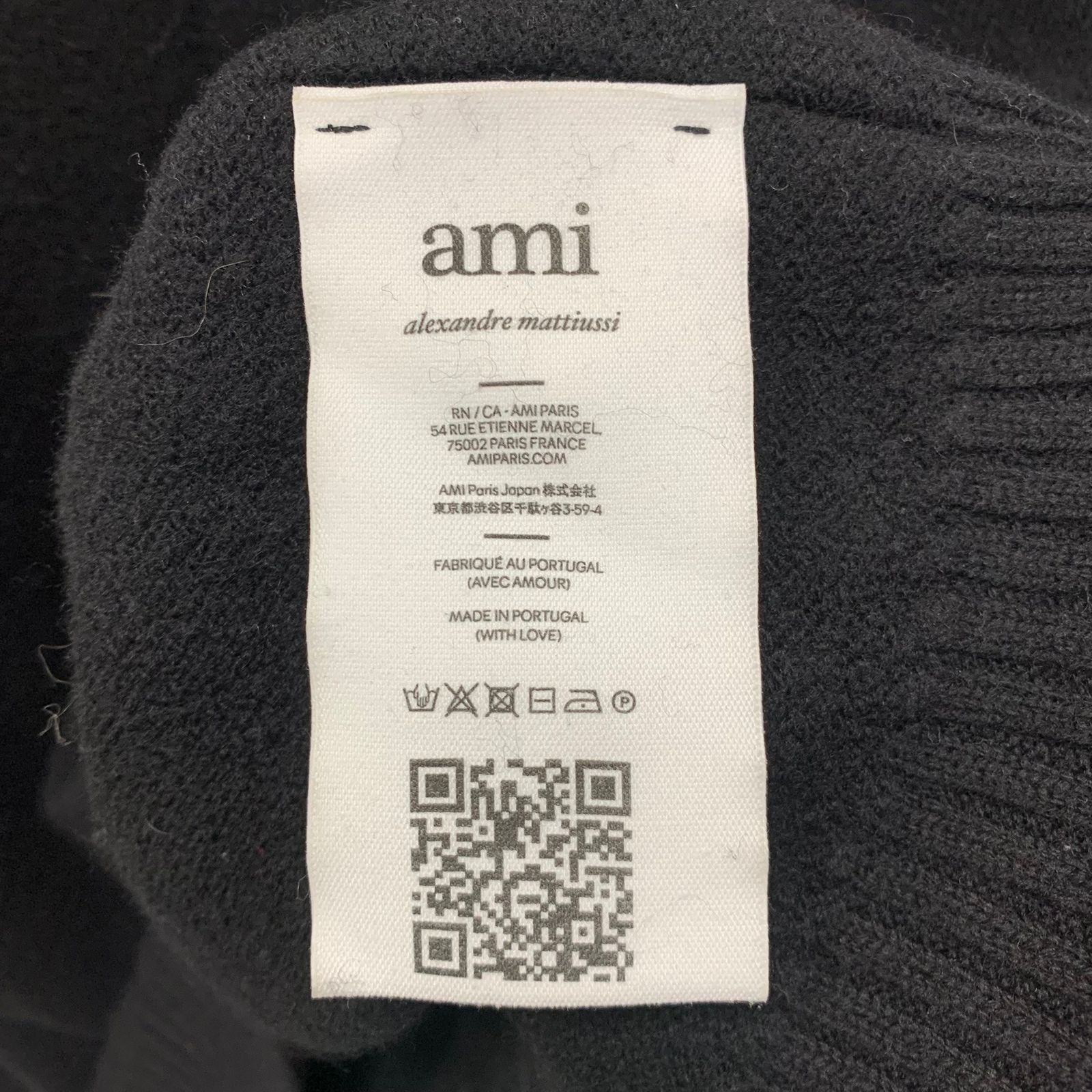 アミパリス Ami Paris クルーネックニット RED AMI DE COEUR SWEATER