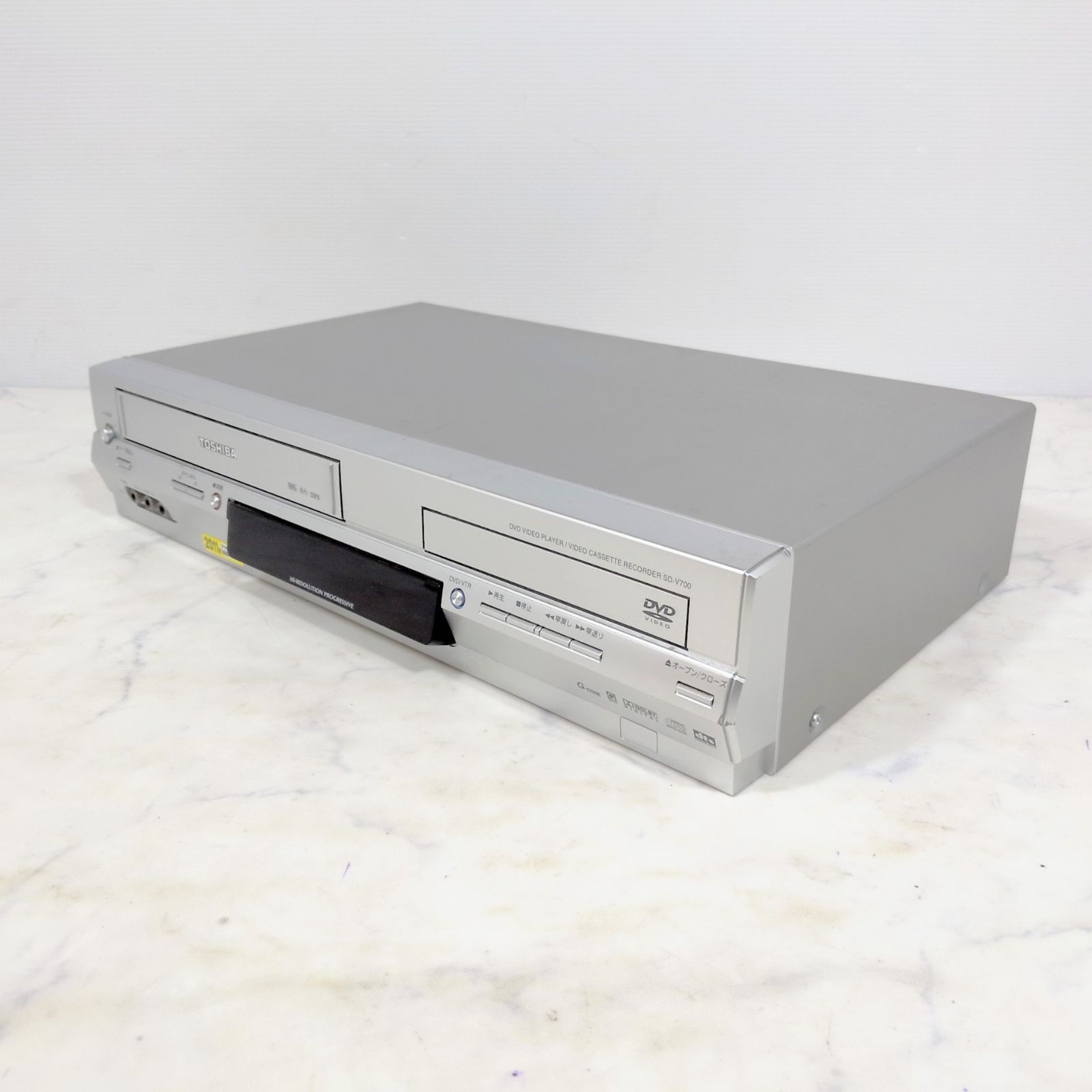 TOSHIBA VHSビデオデッキ一体型DVDプレーヤー SD-V700 - メルカリ