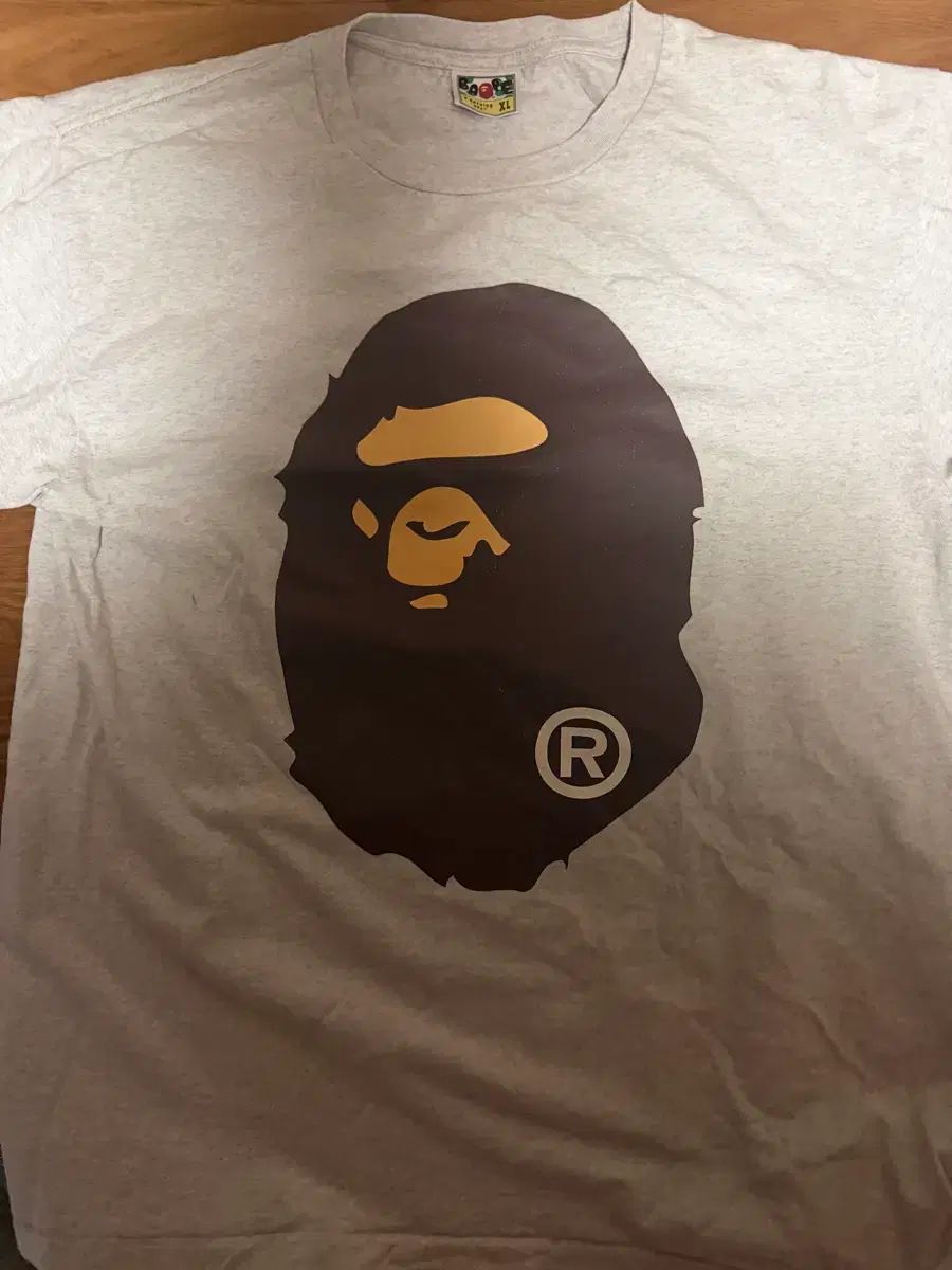 XL アベイシングエイプ BIG エイプ HEAD Tシャツ 白