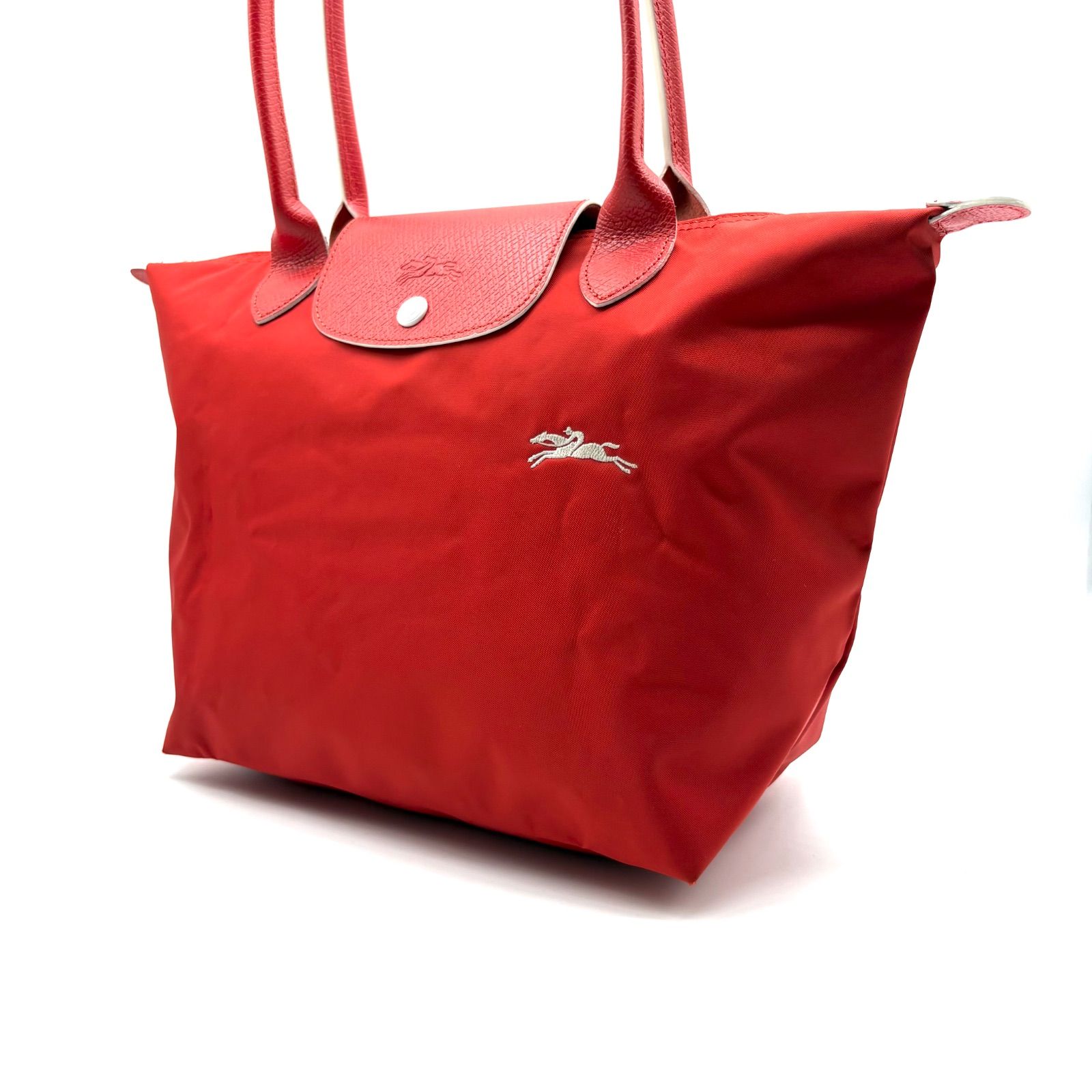LONGCHAMP ロンシャン ル プリアージュ トートバッグ 赤 ロンシャン 