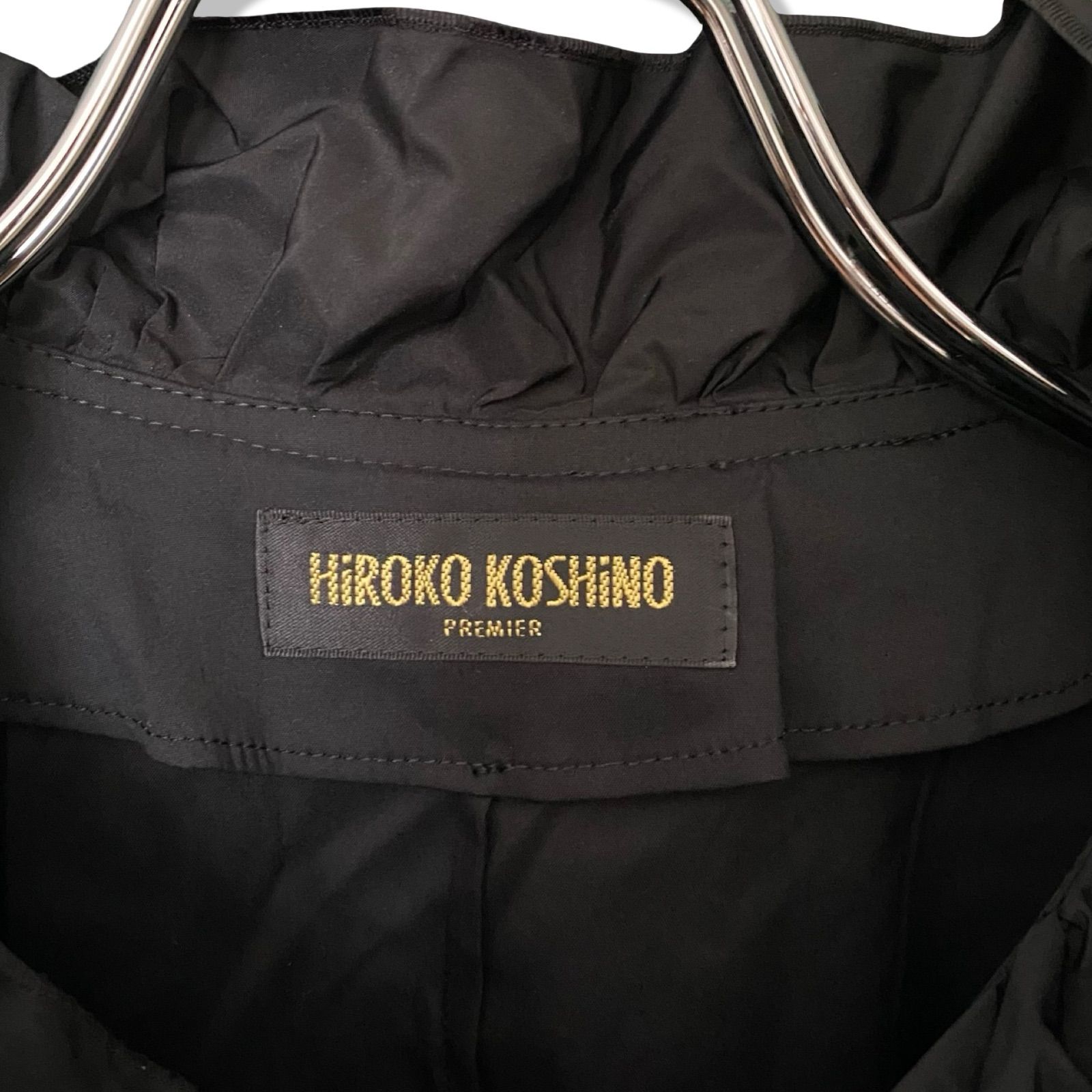 HIROKO KOSHINO ヒロココシノ ブラック レディース トップス 長袖