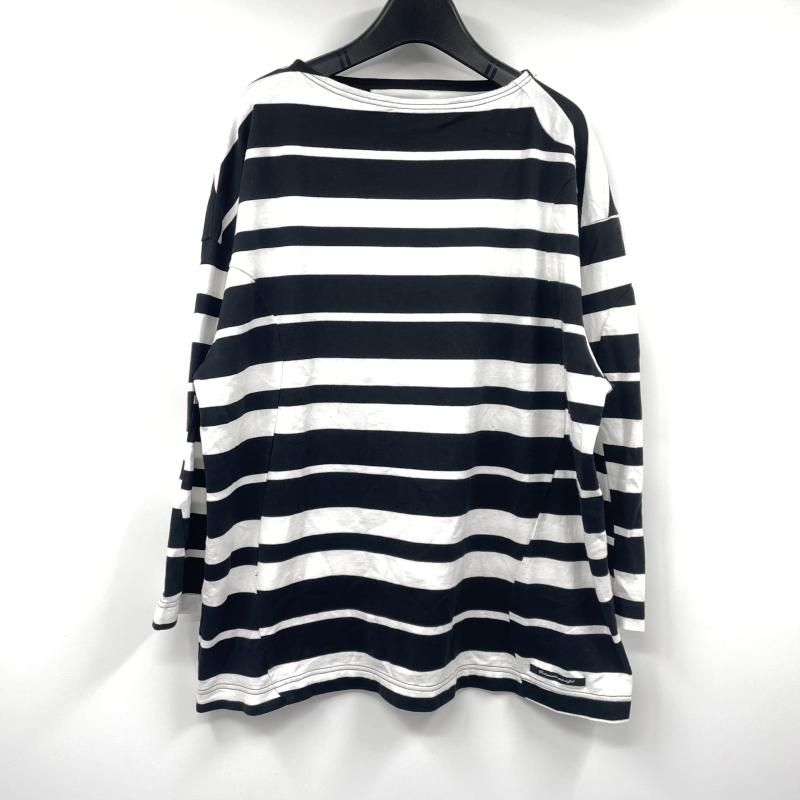 UNDER COVER 2005AW ダメージボーダーカットソー 中古】UNDER COVER 26SS 度詰ランダムボーダーボートネック8分袖