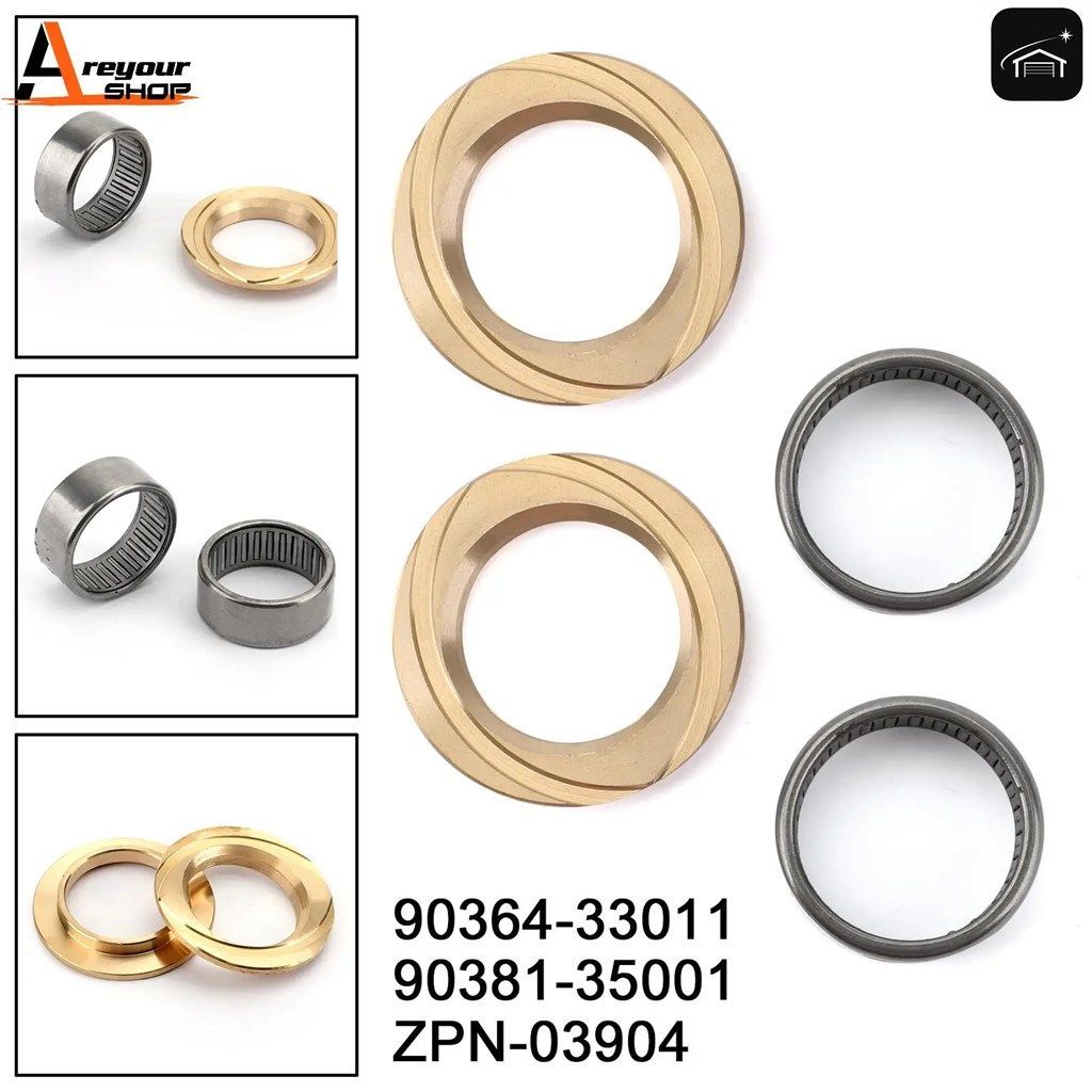 フロントインナーアクスル スピンドルベアリング＋ブッシュキット ランドクルーザー 78 79 80 100シリーズ 90364-33011 90381-35001 自動車