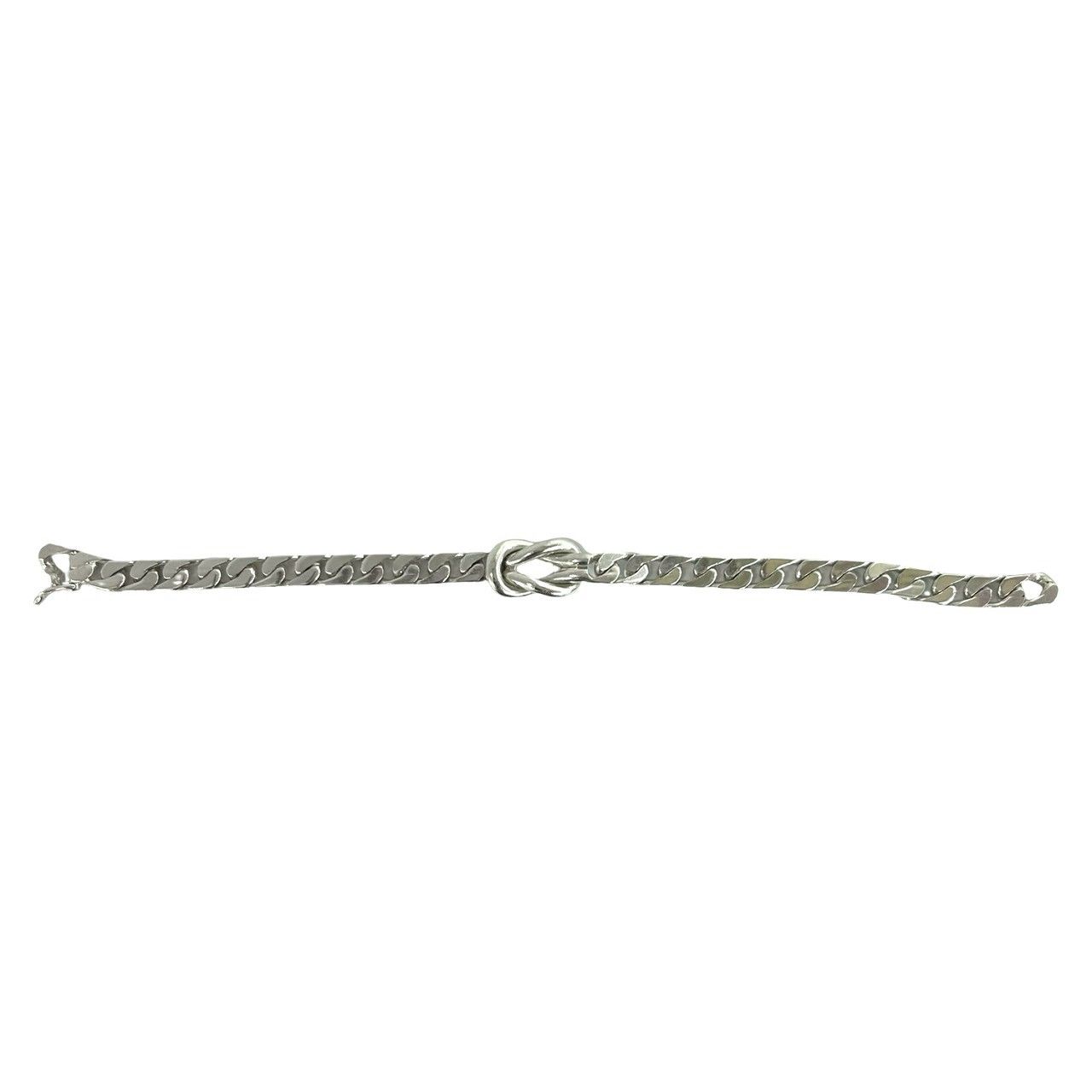 極 美品 TIFFANY&Co. ティファニー ヴィンテージ センターノット ブレスレット 喜平 シルバー925 アクセサリー シルバー 071-3 極 美品 TIFFANY&Co. ティファニー ヴィンテージ センターノット