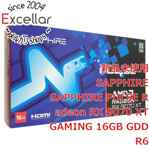 [bn:16] SAPPHIRE　PULSE Radeon RX 9070 XT GAMING 16GB GDDR6　PCIExp 16GB　11348-03-20G