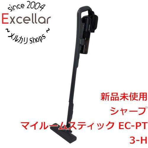 [bn:0] SHARP　コードレススティック掃除機 マイルームスティック　EC-PT3-H　アッシュグレー
