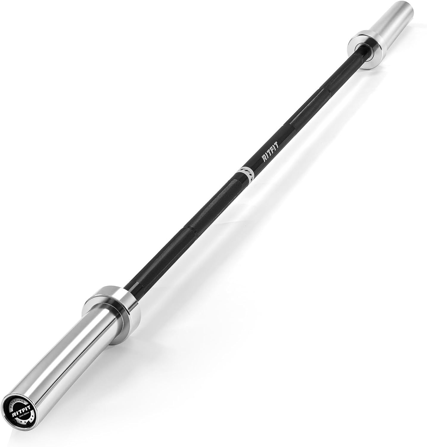 ★限定超特価★耐荷重250kg 180cm 50mm オリンピックバー バーベル RITFIT オリンピックバーベル 180cm 50mmシャフト 耐荷重250kg ベンチ