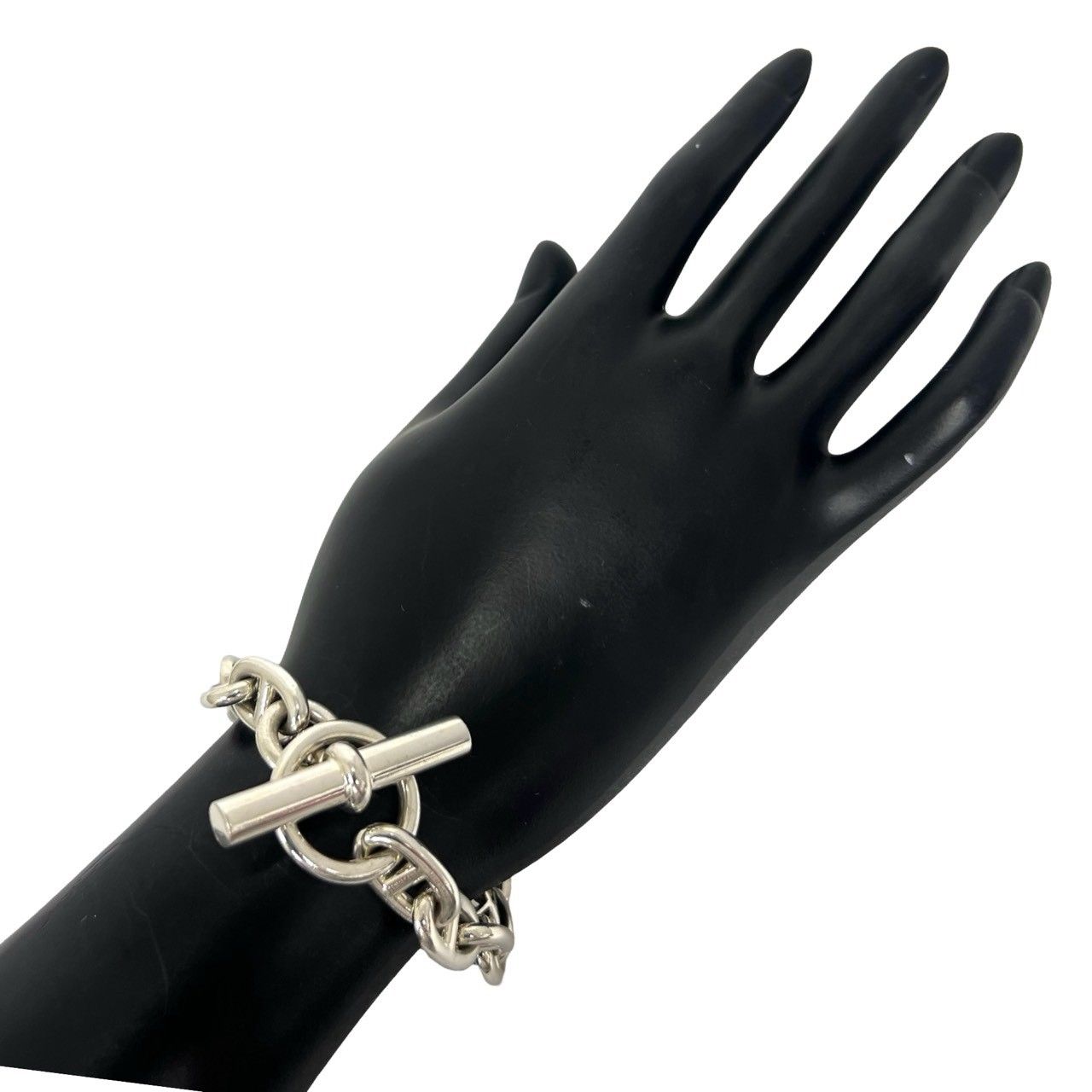 極 美品 箱付き HERMES エルメス シェーヌダンクル MM 16コマ