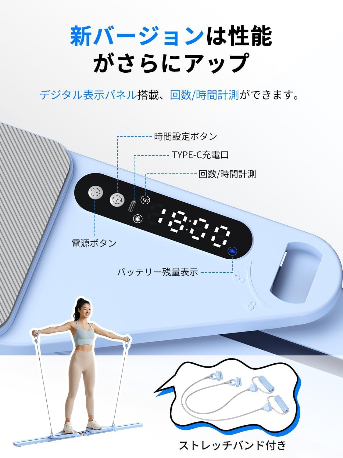 MERACH ピラティスボード 多機能トレーニングボード ピラティスマシン