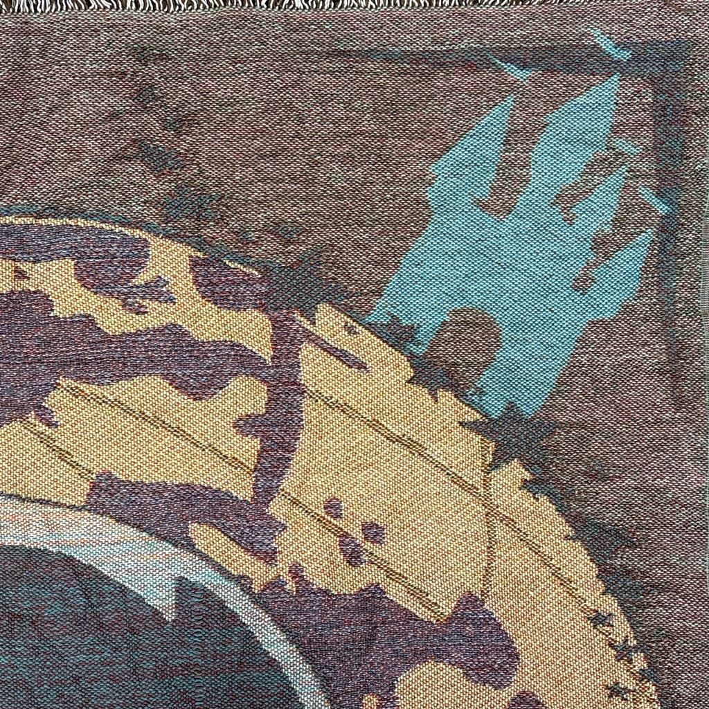 vintageラグ ブランケット マルチカバー タペストリー ミッキーマウス