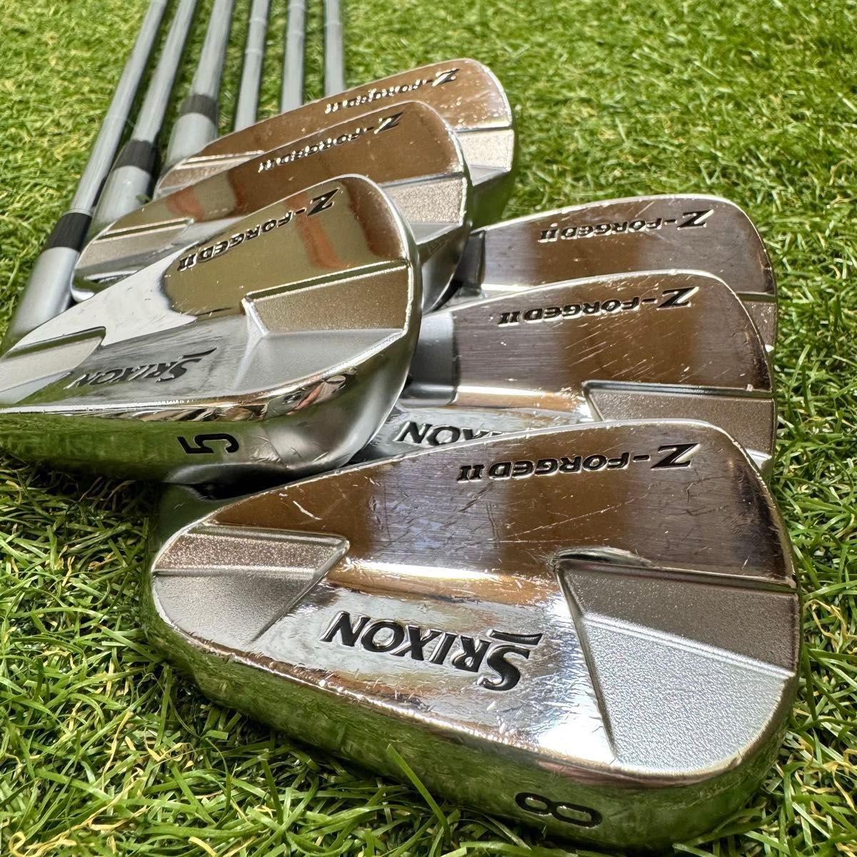 中古　スリクソン Z-FORGEDⅡ 5-P 6本 良品】名器 スリクソン Z-FORGEDⅡ メンズアイアンセット 6本 S - メルカリ
