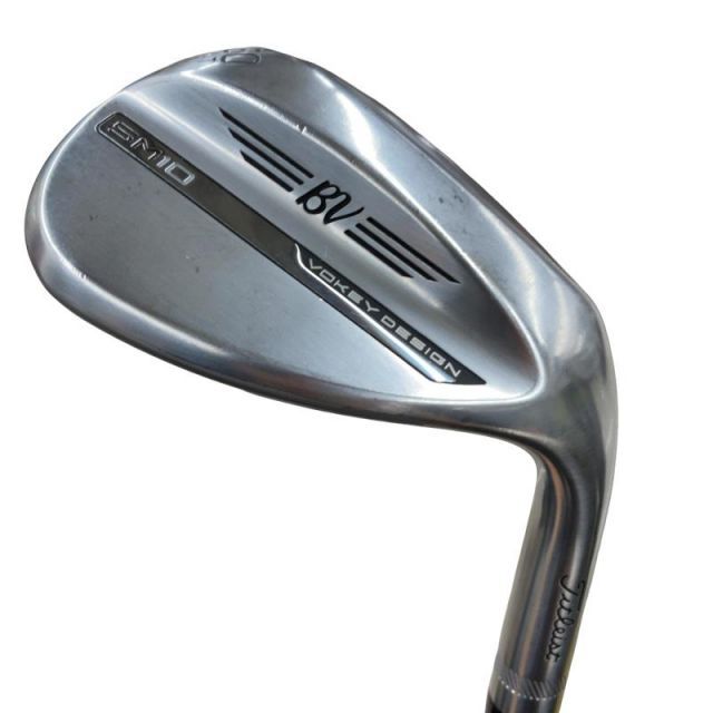 【中古】 タイトリスト VOKEY SPIN MILLED SM10 ツアークロム 60°/04°T ウェッジ WG Dynamic Gold (フレックスS) メンズ 男性用 右利き 右用 Cランク ゴルフクラブ