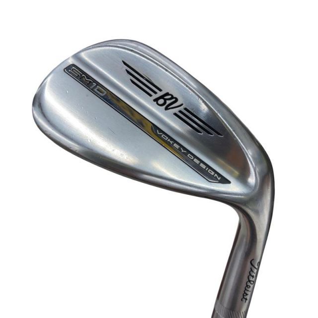 【中古】 タイトリスト VOKEY SPIN MILLED SM10 ツアークロム 56°/10°S ウェッジ WG Dynamic Gold (フレックスS) メンズ 男性用 右利き 右用 Cランク ゴルフクラブ