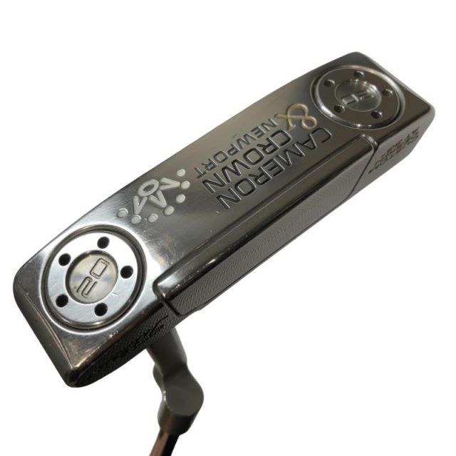 【中古】 タイトリスト SCOTTY CAMERON＆CROWN NEWPORT 33インチ パター PT スチール (フレックスその他) メンズ 男性用 右利き 右用 Cランク ゴルフクラブ