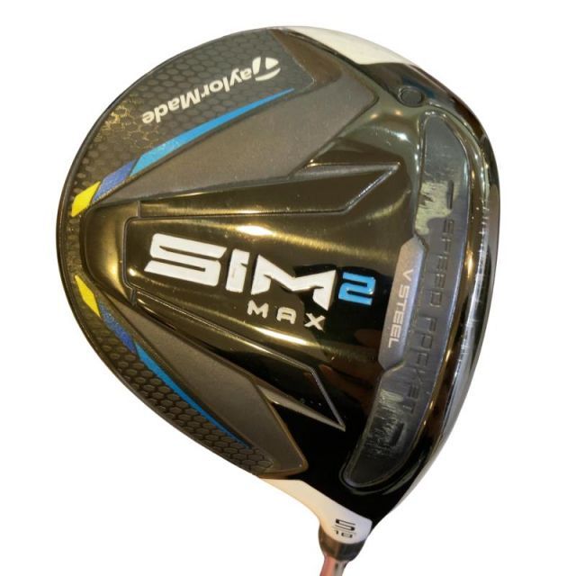 【中古】 テーラーメイド SIM2 MAX 5W フェアウェイウッド FW TENSEI BLUE TM50(SIM2 FW) (フレックスS) メンズ 男性用 右利き 右用 Cランク ゴルフクラブ