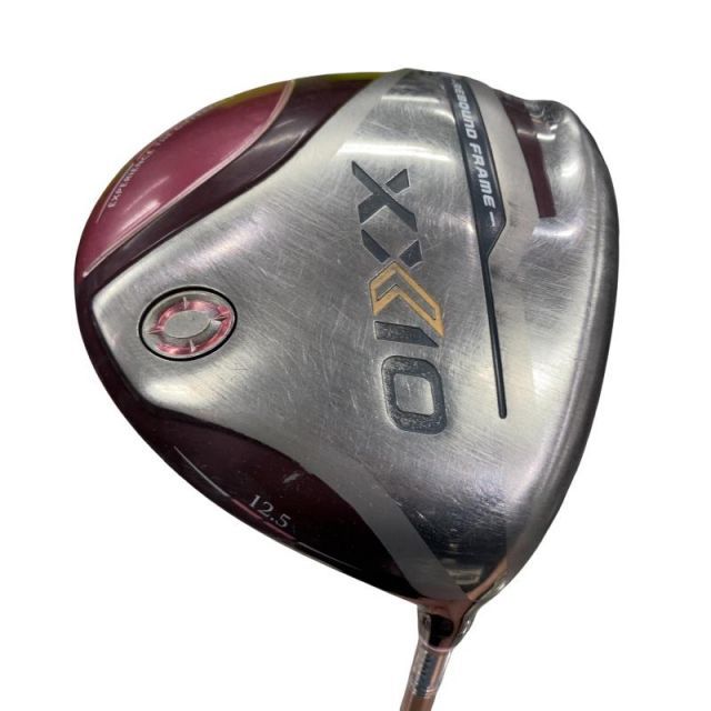 【中古】 ダンロップ XXIO(2022) 12.5°(ボルドー) レディース ドライバー DR XXIO MP1200L(DR) ボルドー (フレックスL) レディース 女性用 右利き 右用 Cランク ゴルフクラブ