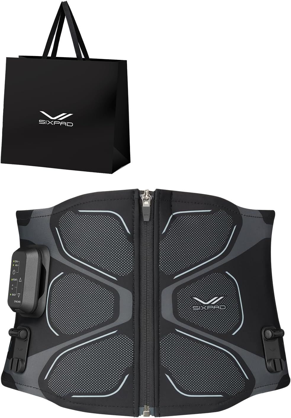 【公式ストア限定】シックスパッド コアベルト2・アブズ2/SIXPAD Core Belt 2・Abs 2 +コントローラーセット+公式ショッパー