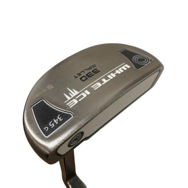 【中古】 オデッセイ WHITE ICE 330 MALLET 35インチ パター PT スチール (フレックスその他) メンズ 男性用 右利き 右用 Cランク ゴルフクラブ
